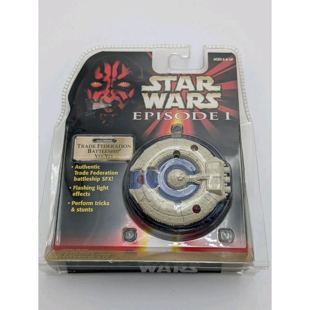 STAR WARS Episode 1 Trade Federation‎ Battleship Yo-Yo. 1999 Tiger Electronics.